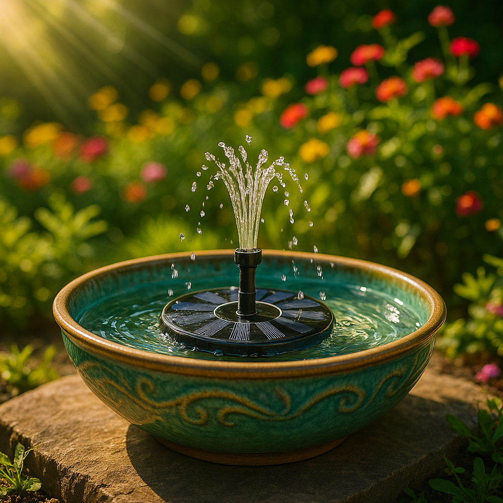 Aqua Solis – Solarbrunnen für Garten & Balkon