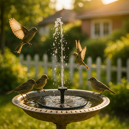 Aqua Solis – Solarbrunnen für Garten & Balkon